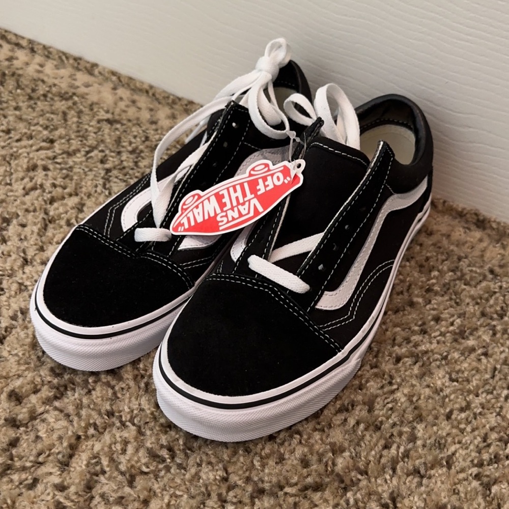 Black Vans Old Skool Pro Skate shoes, women’s size 7.